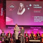 Carole Lazarus awarded by The Chancellor of University of Paris, 2019 Edition
